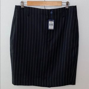 Polo Ralph Lauren Black Pin Stripe Skirt